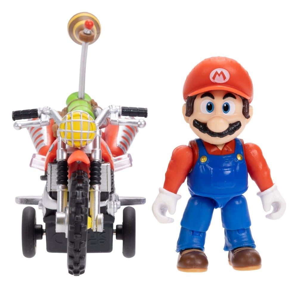 Super Mario Galaxy, le film figurine avec Moto à Rétrofriction Mario - Toys Legacy Collection