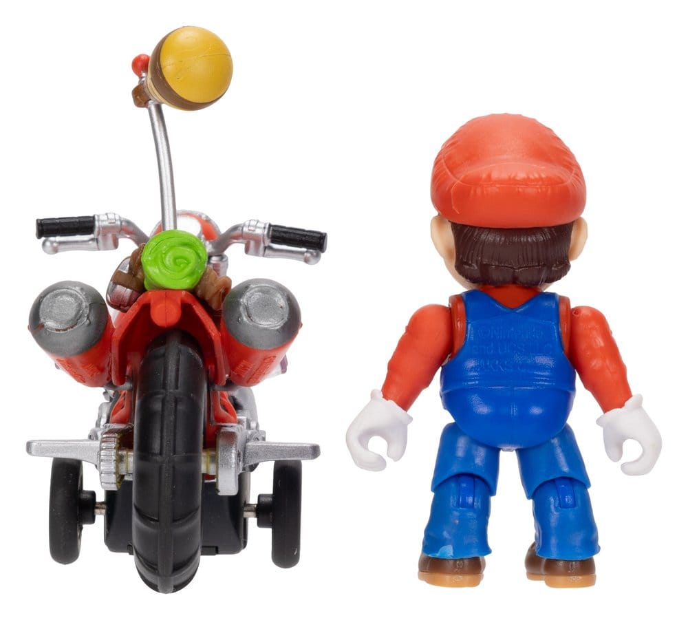 Super Mario Galaxy, le film figurine avec Moto à Rétrofriction Mario - Toys Legacy Collection