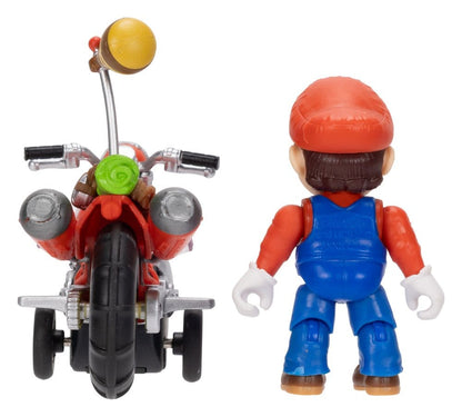 Super Mario Galaxy, le film figurine avec Moto à Rétrofriction Mario - Toys Legacy Collection