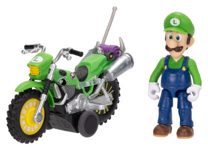 Super Mario Galaxy, le film figurine avec Moto à Rétrofriction Luigi - Toys Legacy Collection