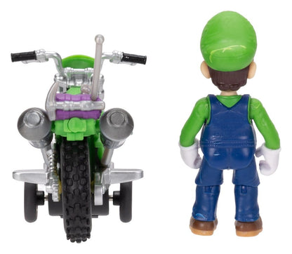Super Mario Galaxy, le film figurine avec Moto à Rétrofriction Luigi - Toys Legacy Collection