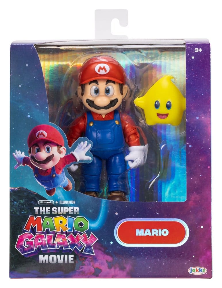 Super Mario Galaxy, le film figurine Mario 13 cm - Toys Legacy Collection