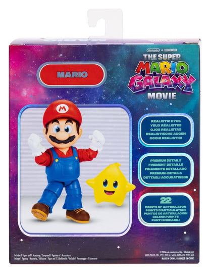 Super Mario Galaxy, le film figurine Mario 13 cm - Toys Legacy Collection