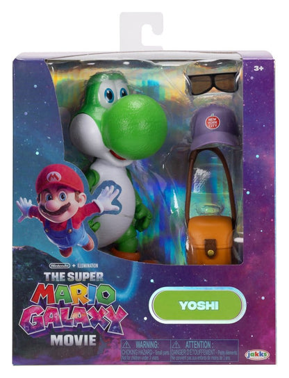 Super Mario Galaxy, le film figurine Yoshi 13 cm - Toys Legacy Collection