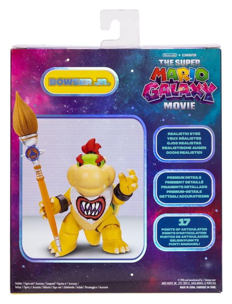 Super Mario Galaxy, le film figurine Bowser Jr. 13 cm - Toys Legacy Collection