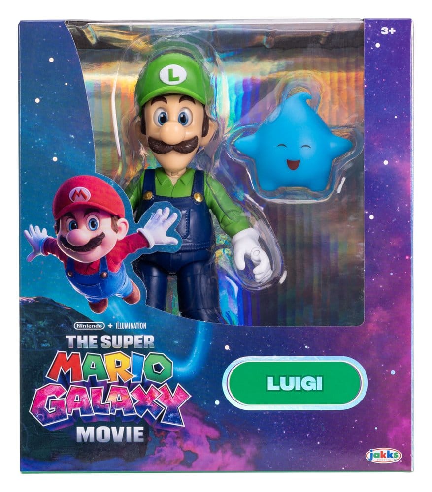 Super Mario Galaxy, le film figurine Luigi 13 cm - Toys Legacy Collection