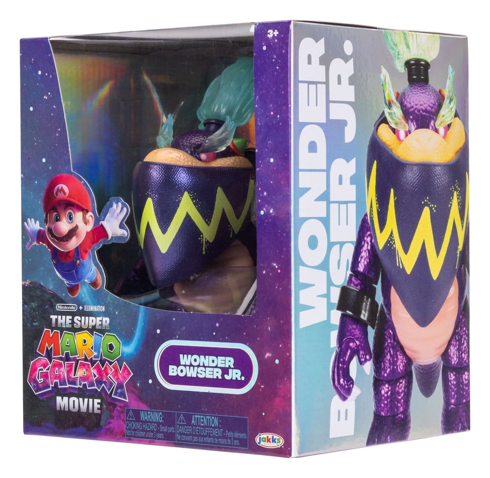 Super Mario Galaxy, le film figurine Wonder Bowser Jr. 13 cm - Toys Legacy Collection