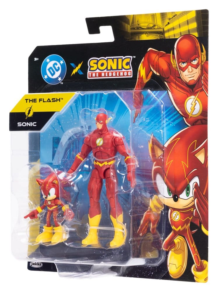 DC x Sonic - The Hedgehog pack 2 figurines - Toys Legacy Collection
