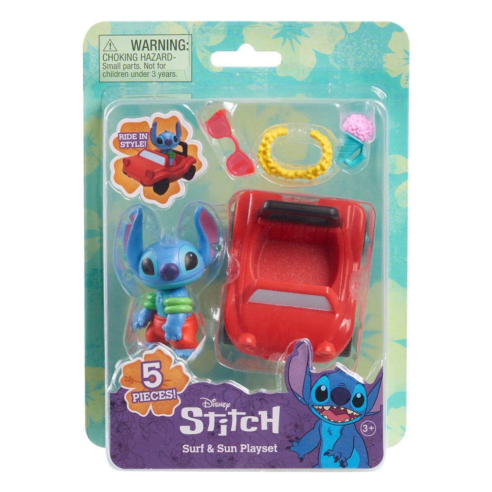 Lilo & Stitch playset Surf & Sun Stitch 7 cm - Toys Legacy Collection