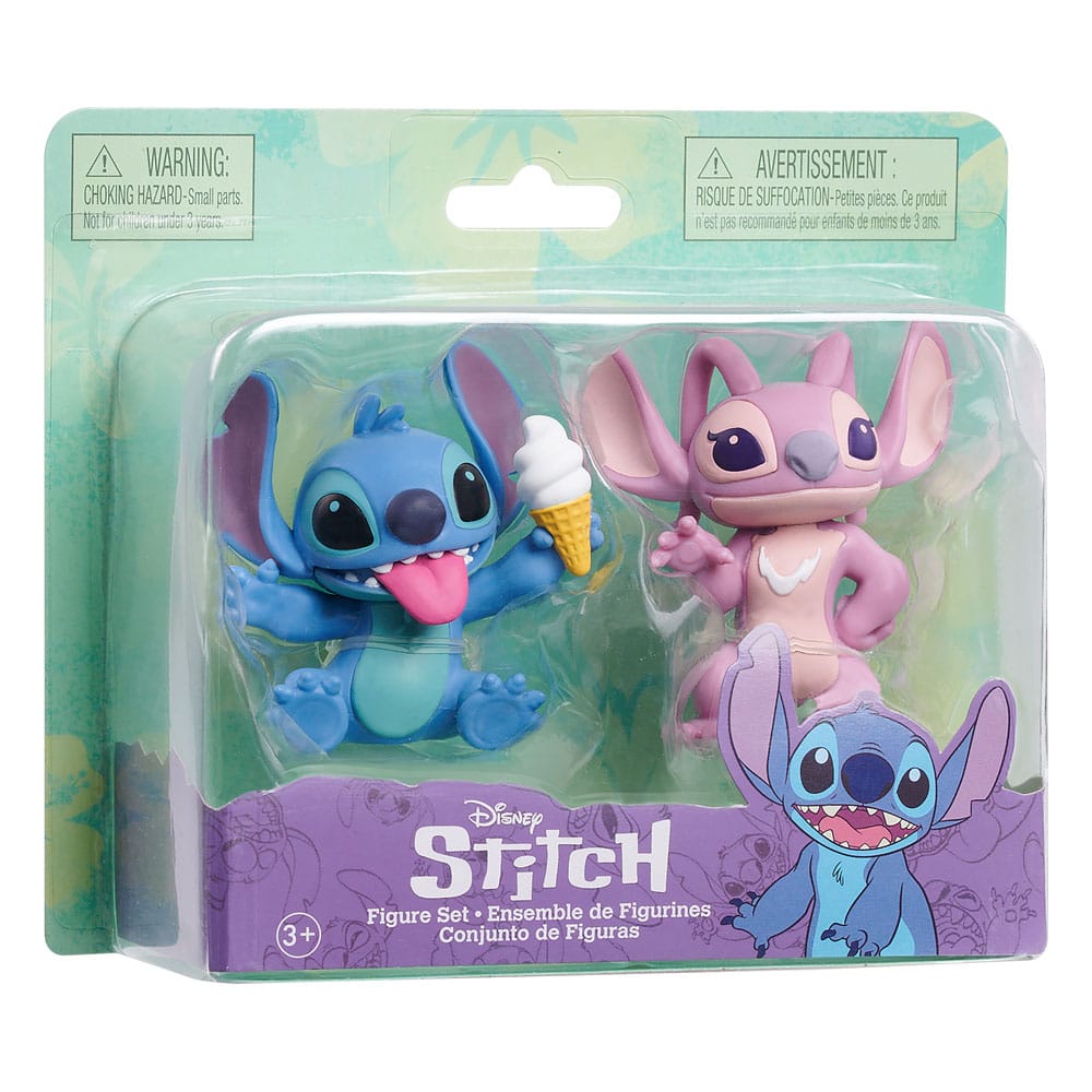 Lilo & Stitch pack 2 figurines Angel & Stitch 7 cm - Toys Legacy Collection