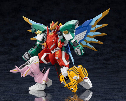 The Red Ranger Becomes an Adventurer in Another World figurine Plastic Model Kit Maximum Kizuna Kaiser 17 cm - Toys Legacy Collection