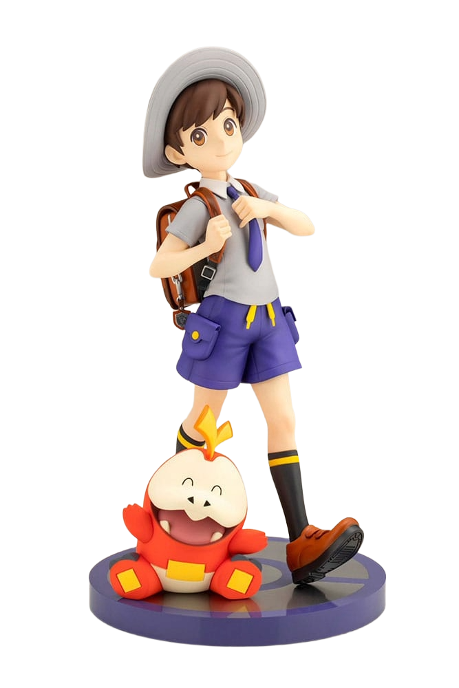 Pokémon statuette PVC ARTFXJ 1/8 Florian & Chochodile 20 cm
