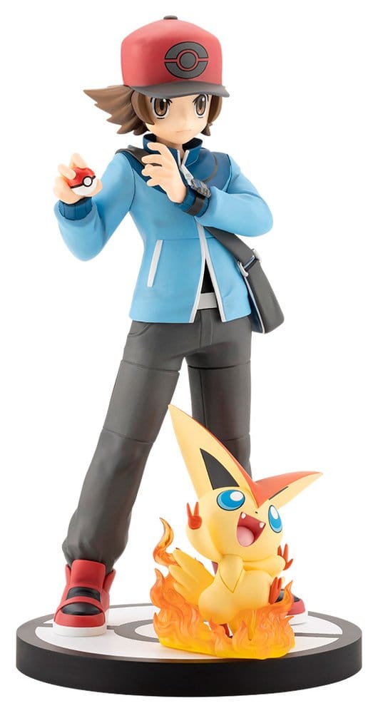 Pokémon – ARTFX J Hilbert with Victini – 1/8 – 20 cm