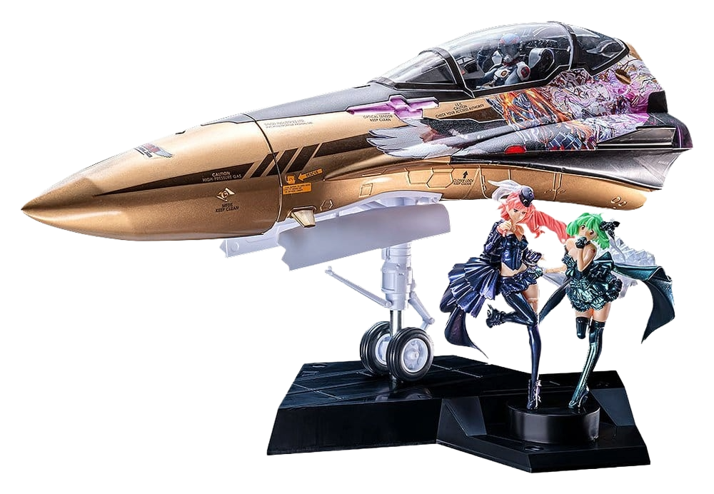 Macross Frontier maquette PLAMAX MF-98: minimum factory Fighter Nose Collection YF-29 GALAXY SET 90 cm - Toys Legacy Collection