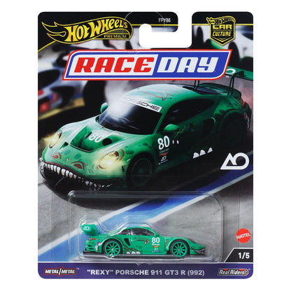 Hot Wheels Premium assortiment véhicules métal 1/64 976D Race Day - Toys Legacy Collection