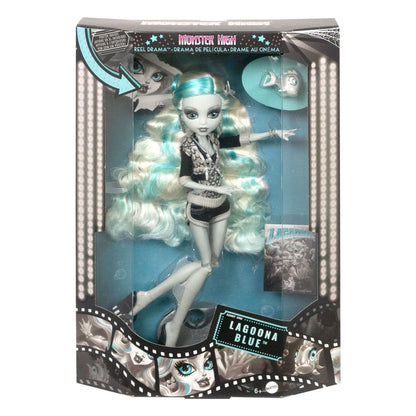 Vente flash/ Quantité limitée : Monster High poupée Reel Drama Lagoona Blue en Noir et Blanc - Toys Legacy Collection