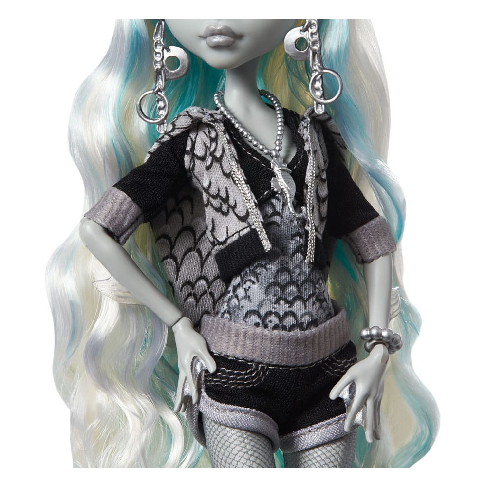 Vente flash/ Quantité limitée : Monster High poupée Reel Drama Lagoona Blue en Noir et Blanc - Toys Legacy Collection