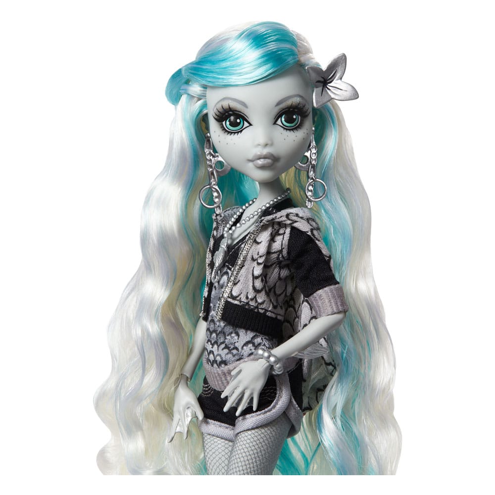 Vente flash/ Quantité limitée : Monster High poupée Reel Drama Lagoona Blue en Noir et Blanc - Toys Legacy Collection
