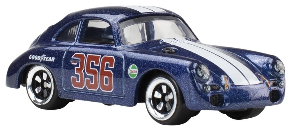 Véhicule Mattel Hot Wheels Silver Series Vintage 979J en métal en vue de côté, modèle 1/64.