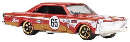 Voiture en métal Hot Wheels Silver Series Vintage 979J, modèle die-cast 1/64 de la marque Mattel, vue de face.