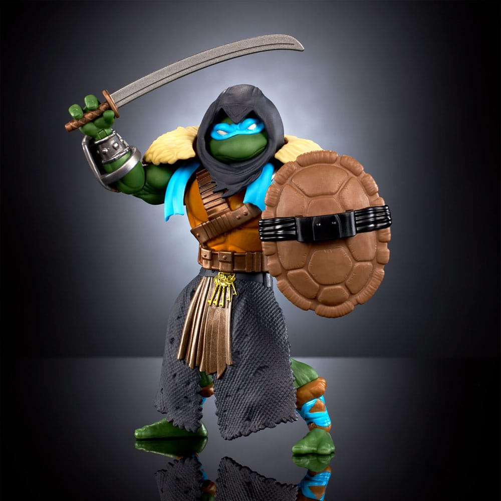 MOTU x TMNT: Turtles of Grayskull figurine Stealth Armor Leonardo 14 cm - Toys Legacy Collection