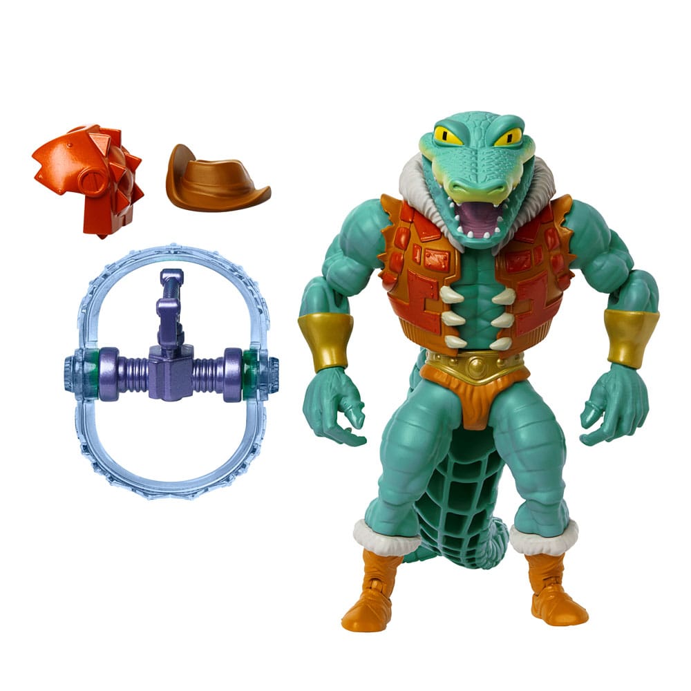 MOTU x TMNT: Turtles of Grayskull figurine Deluxe Leatherhead 14 cm - Toys Legacy Collection