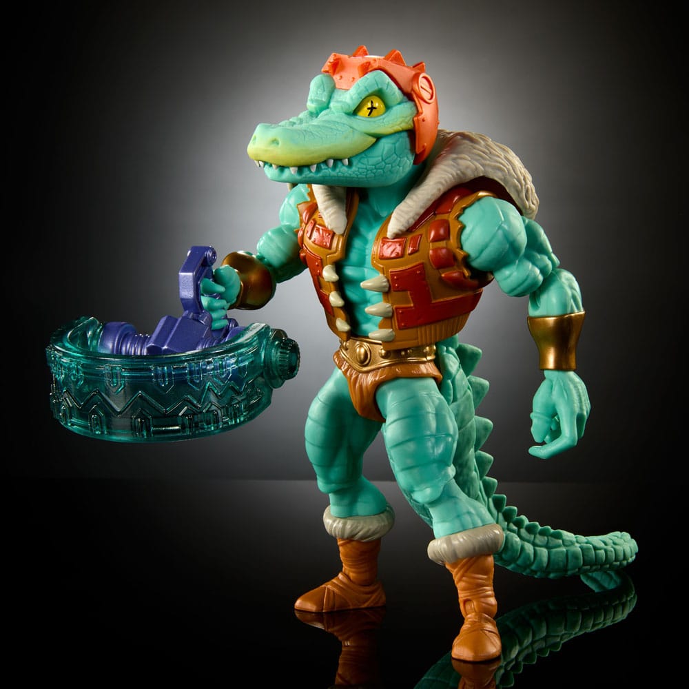 MOTU x TMNT: Turtles of Grayskull figurine Deluxe Leatherhead 14 cm - Toys Legacy Collection