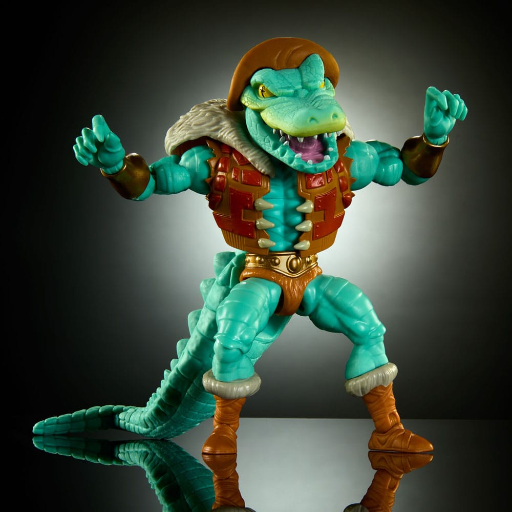 MOTU x TMNT: Turtles of Grayskull figurine Deluxe Leatherhead 14 cm - Toys Legacy Collection