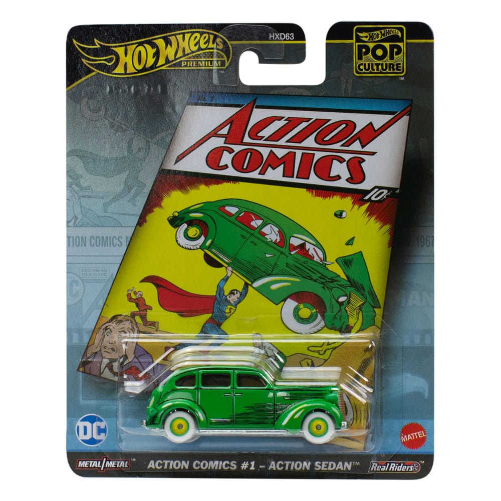 Hot Wheels Premium assortiment véhicules métal 1/64 Pop Culture 979F - Toys Legacy Collection