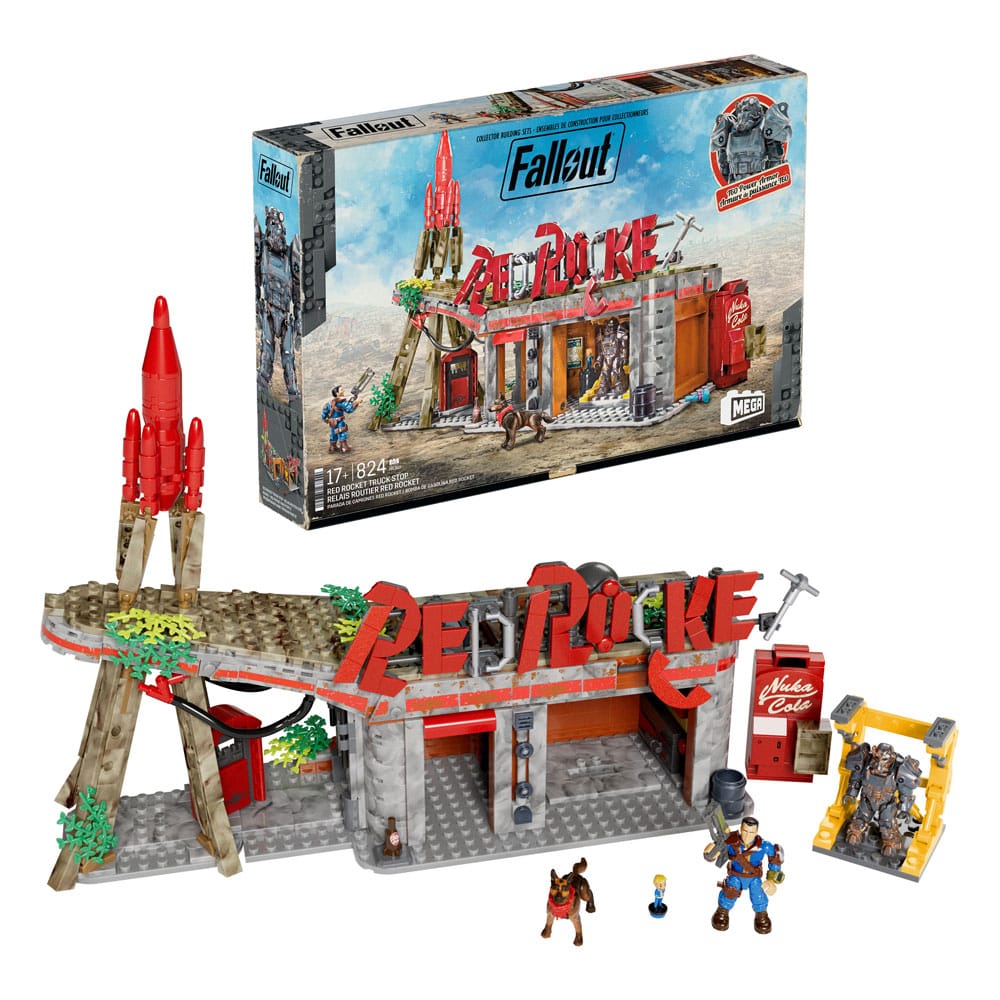 Fallout jeu de construction MEGA Red Rocket Truck Stop - Toys Legacy Collection
