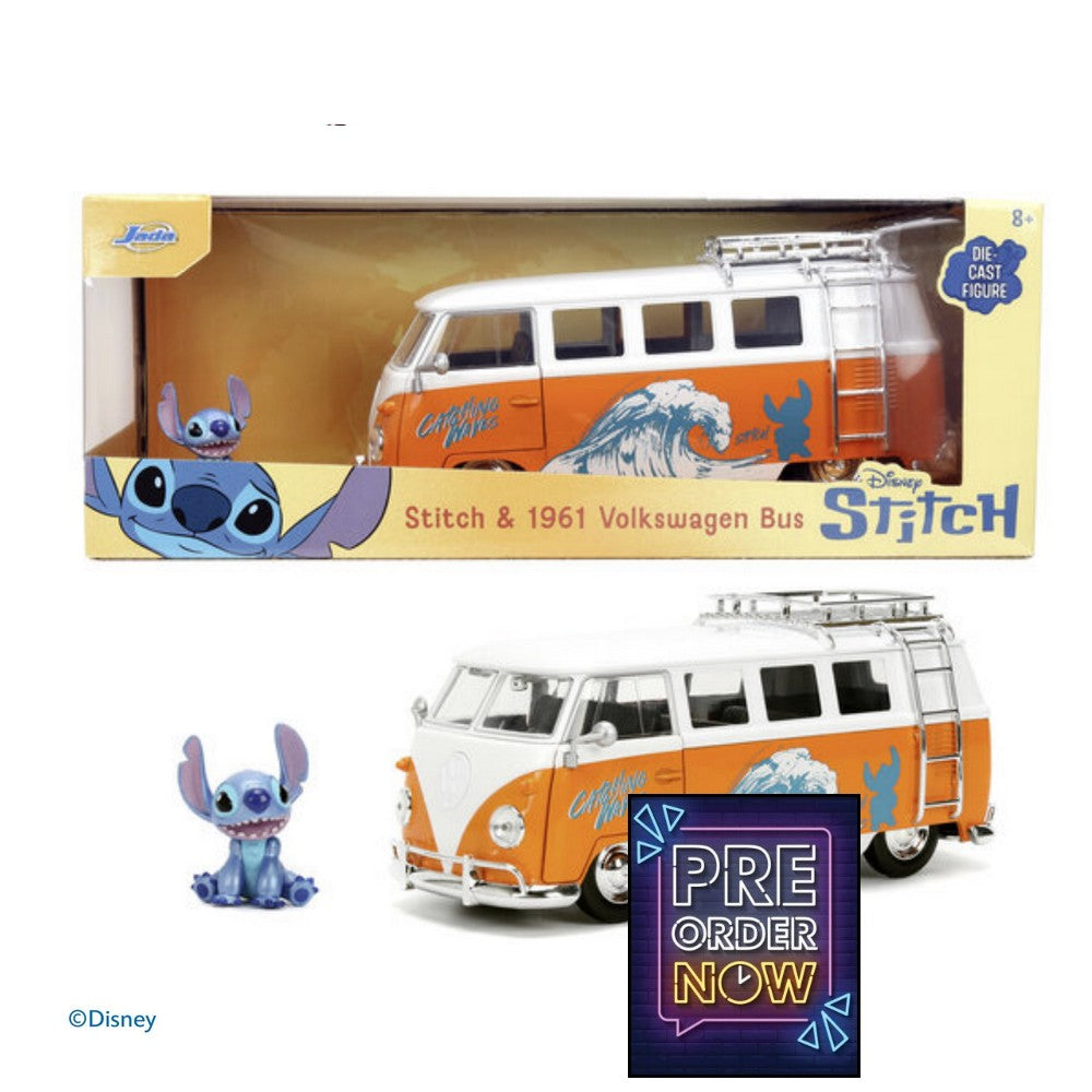 STITCH - Stitch & 1961 VW Bus - 1:24 - Toys Legacy Collection