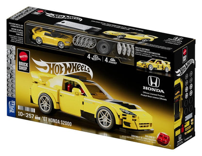 Hot Wheels Speed Series Mattel Brick Shop jeu de construction 1/32 '07 Honda S2000 - Toys Legacy Collection