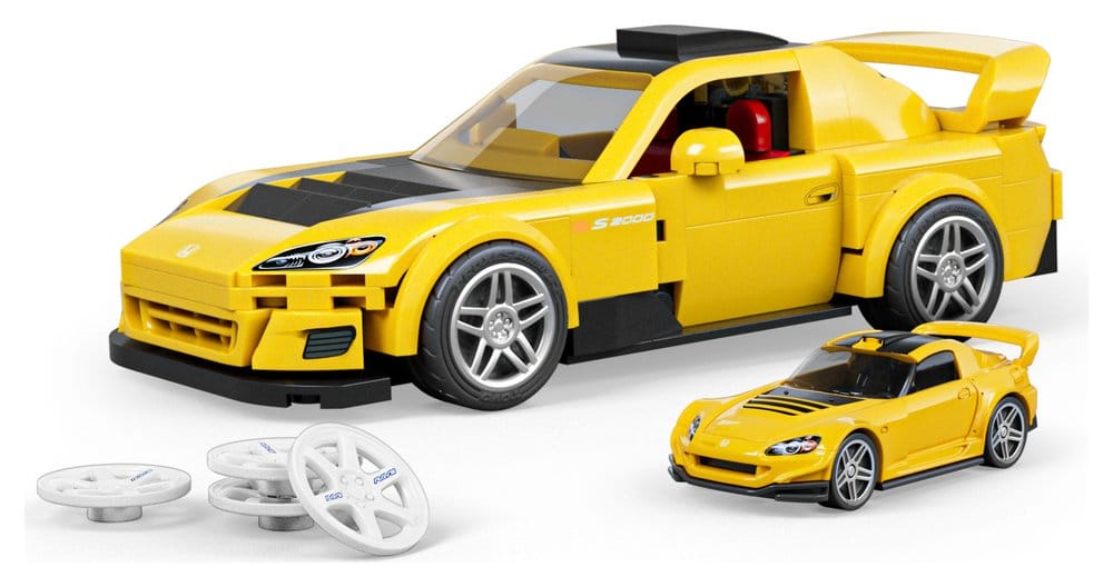 Hot Wheels Speed Series Mattel Brick Shop jeu de construction 1/32 '07 Honda S2000 - Toys Legacy Collection