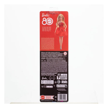 Barbie 80th Anniversary poupée Ruby Red - Toys Legacy Collection