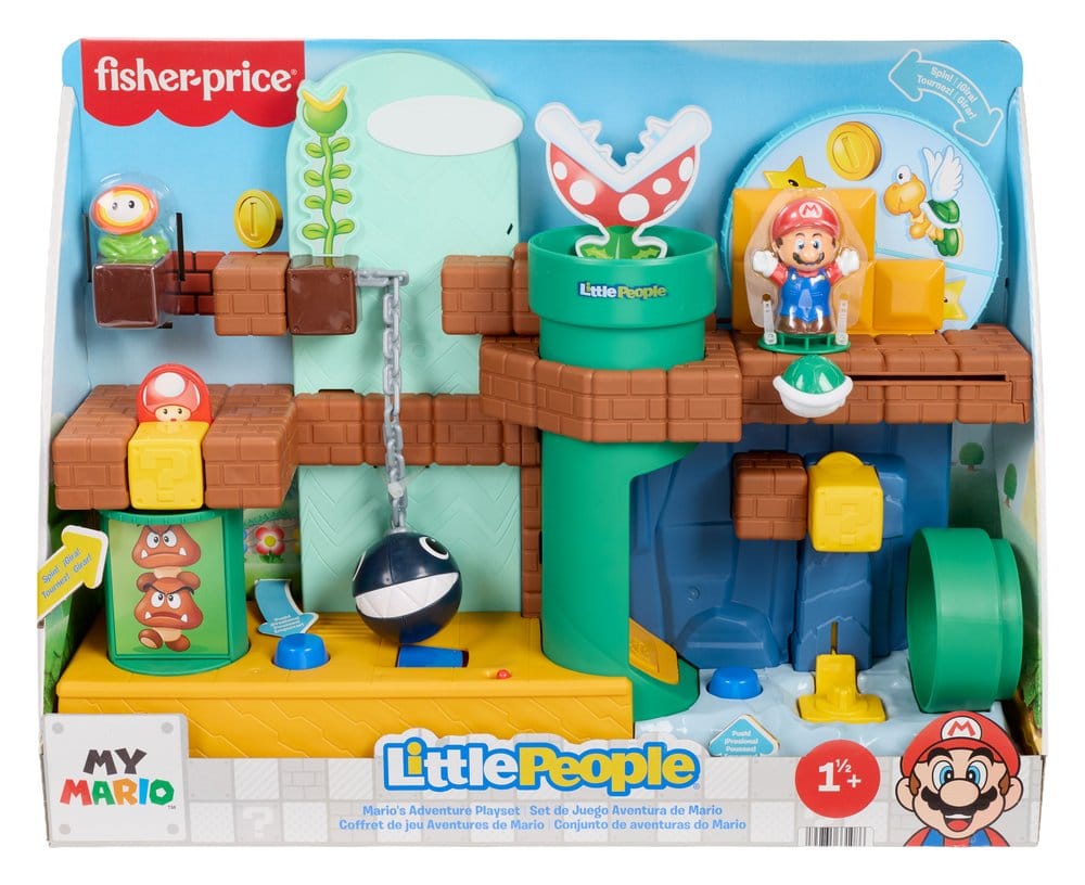 My Mario Little People playset Aventures de Mario - Toys Legacy Collection
