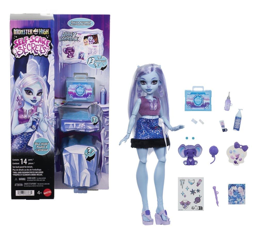 Monster High Self-Scare Secrets poupée Abbey Bominable - Toys Legacy Collection