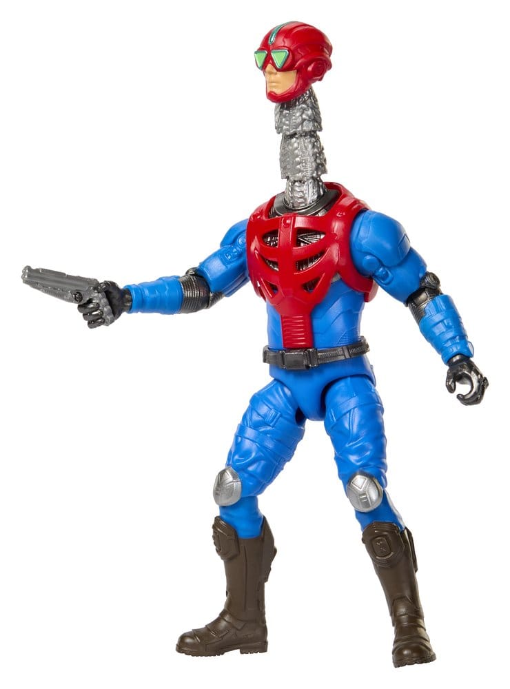 Figurine Mekaneck de 14 cm de Masters of the Universe Movie Chronicles par Mattel, vue de face, détails de la figurine.