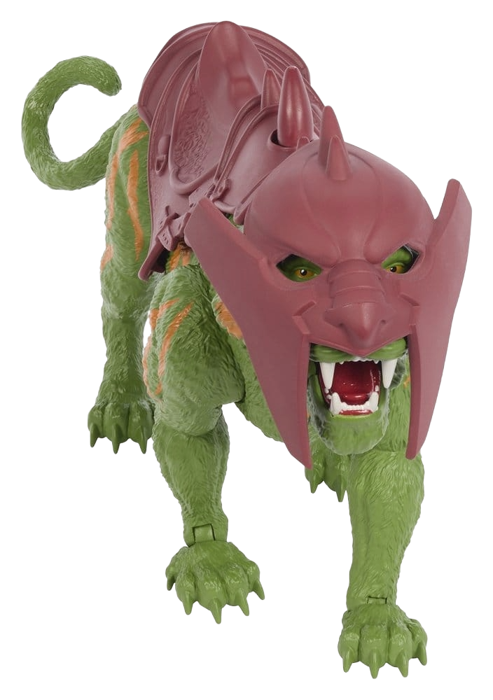 Figurine Battle Cat de 14 cm de Mattel, Tigre de Combat des Masters of the Universe Movie Chronicles 2026.
