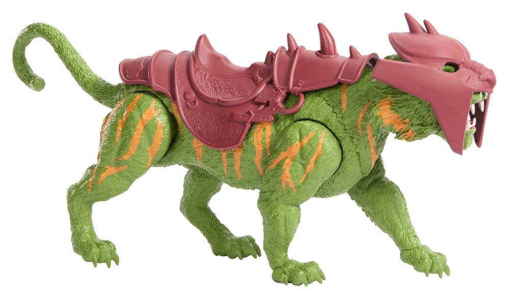 Figurine Battle Cat de 14 cm de Mattel, Tigre de Combat des Masters of the Universe Movie Chronicles 2026.