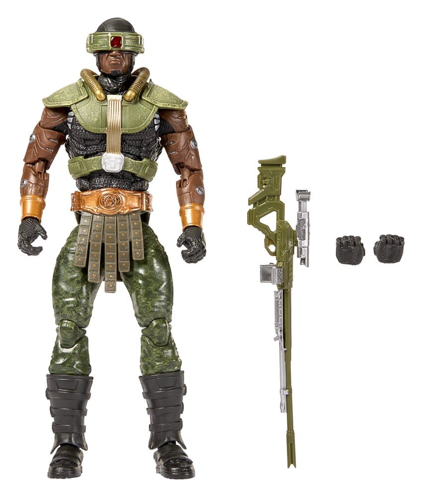 Figure figurine Tri-Klops de Masters of the Universe Movie Chronicles de Mattel, détail de la figurine de film 2026, pose et couleurs visibles
