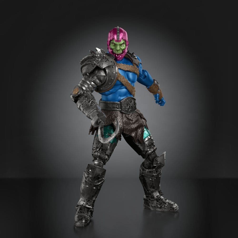figurine Trap-Jaw de Masters of the Universe Movie Chronicles par Mattel, personnage de film 2026, vue de face