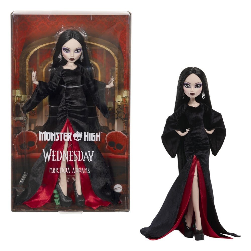 Monster High x Wednesday Collector poupée Morticia Addams - Toys Legacy Collection