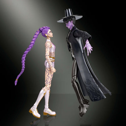 Figurines KPop Demon Hunters Rumi et Jinu, pack de 2, 15 cm, figurines Mattel représentant la bataille finale.