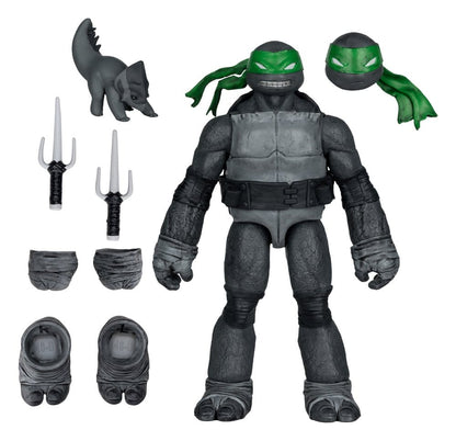 Tortues Ninja Page Punchers figurine Raphael (Black White & Green) (Red Platinum Edition) 13 cm - Toys Legacy Collection