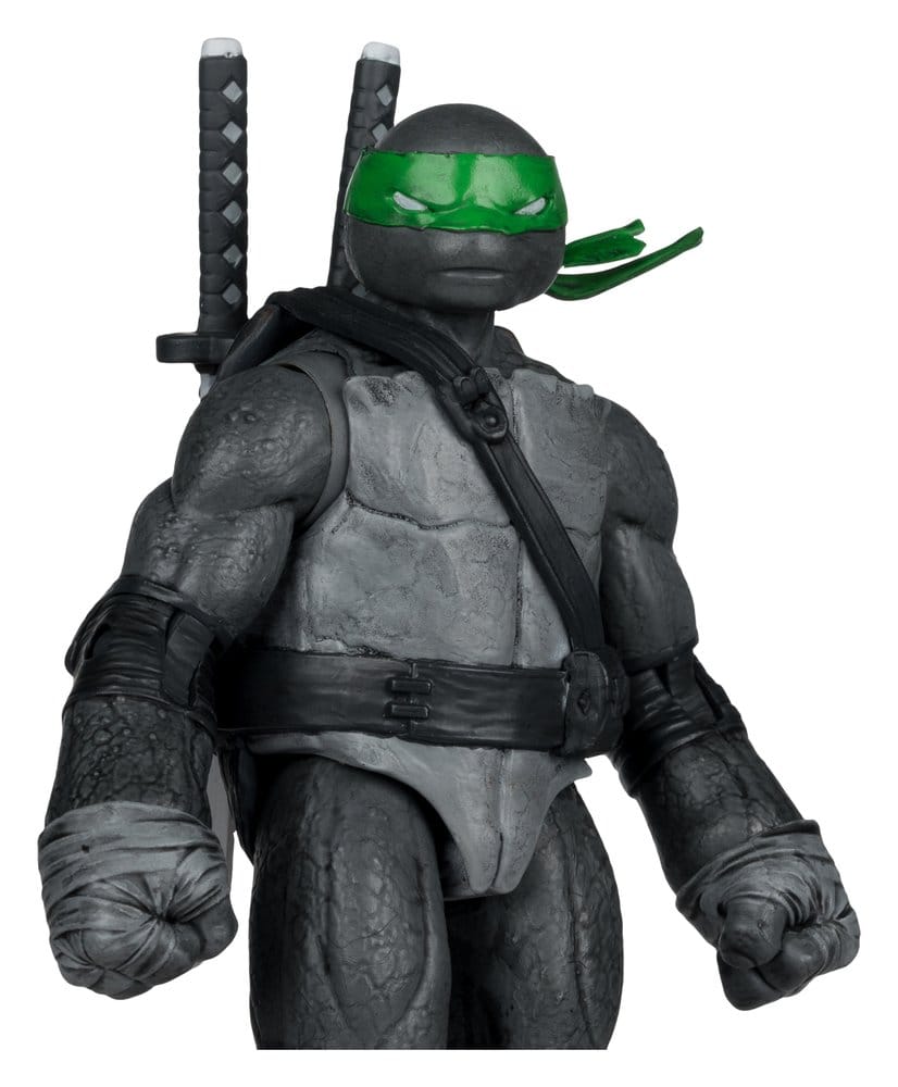 Tortues Ninja Page Punchers figurine Leonardo (Black White & Green) (Red Platinum Edition) 13 cm - Toys Legacy Collection