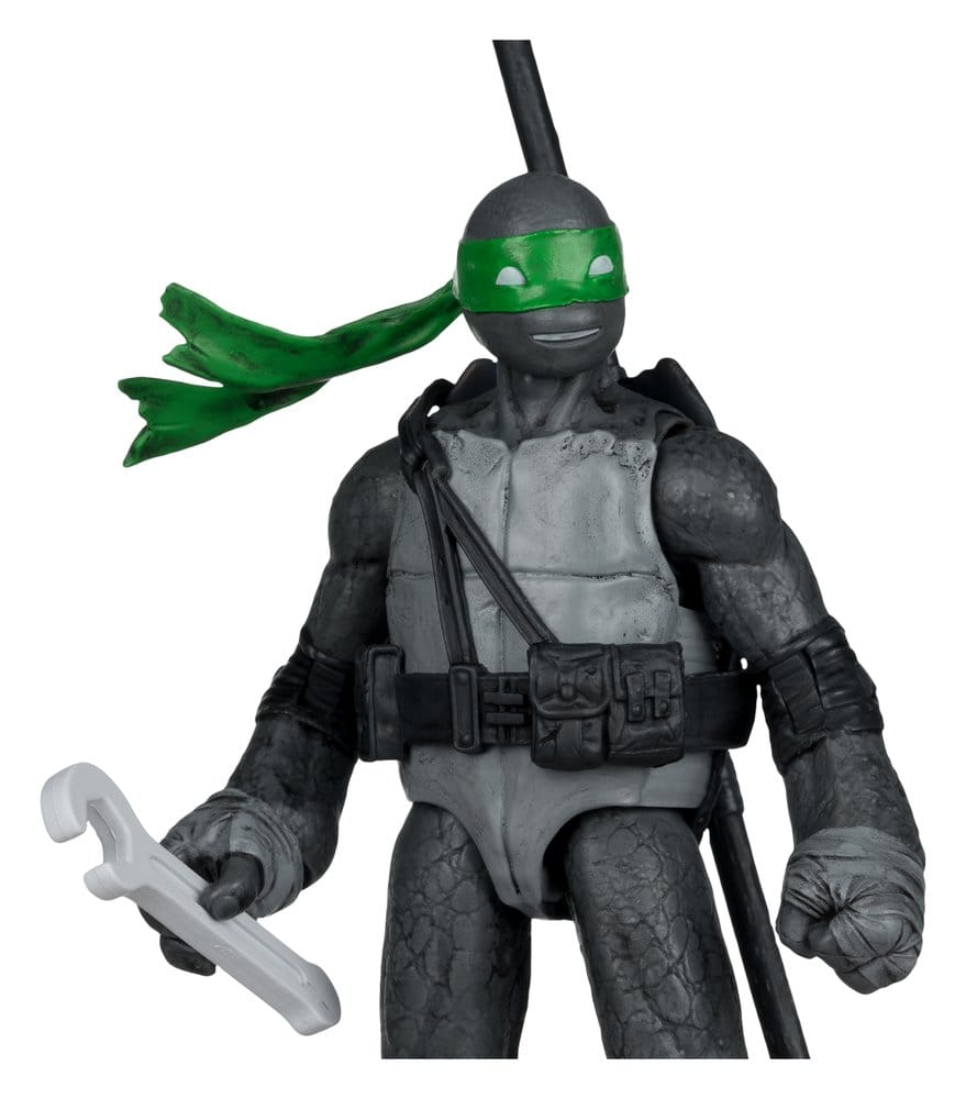 Tortues Ninja Page Punchers figurine Donatello (Black White & Green ) (Red Platinum Edition) 13 cm - Toys Legacy Collection