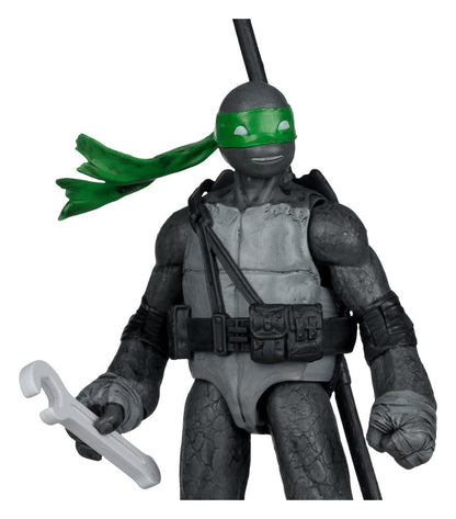 Tortues Ninja Page Punchers figurine Donatello (Black White & Green ) (Red Platinum Edition) 13 cm - Toys Legacy Collection