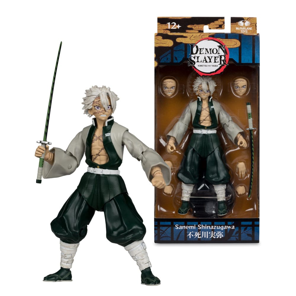 Demon Slayer figurine Sanemi Shinazugawa 17 cm - Toys Legacy Collection