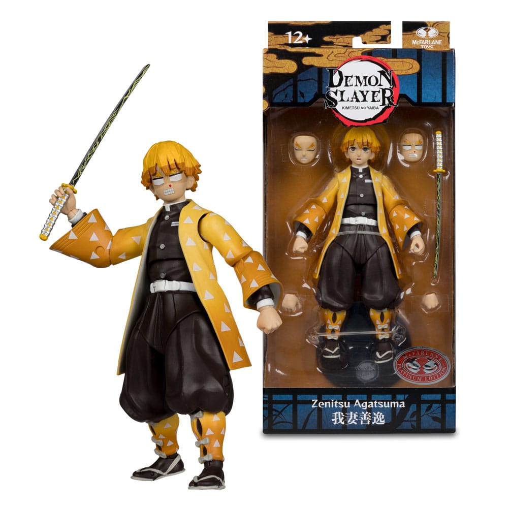 Demon Slayer figurine Zenitsu Agatsuma Plantinum Edition 15 cm - Toys Legacy Collection
