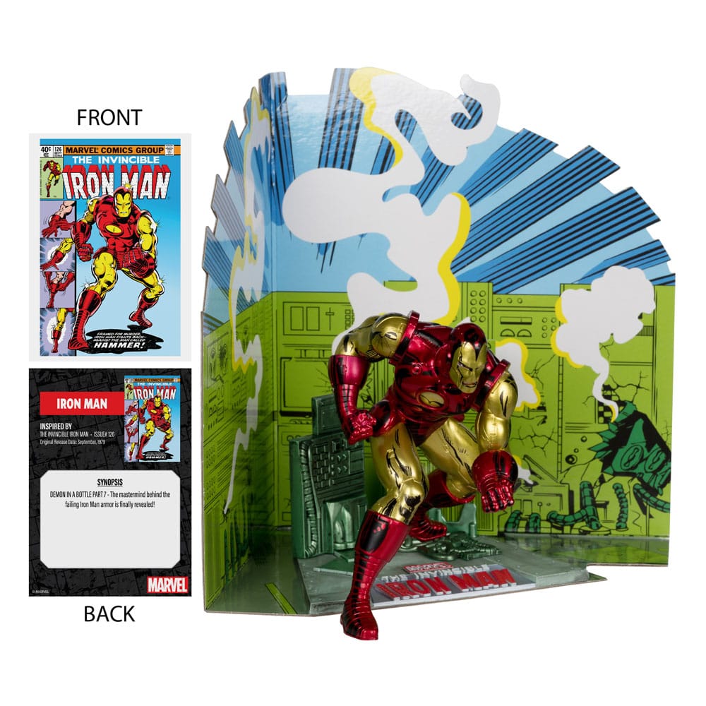 Marvel PVC statuette PVC 1/10 Iron Man (The Invincible Iron Man #126)